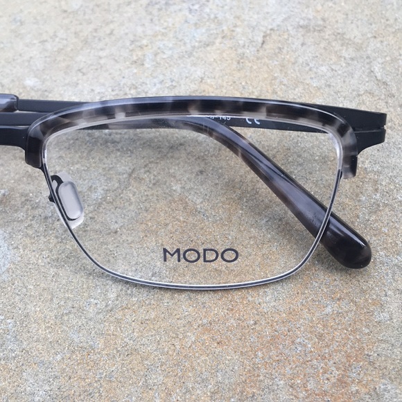 MODO 4522 Titanium Eyeglass Eyeglasses Glasses Frames Japan Grey Tortoise - Picture 2 of 5